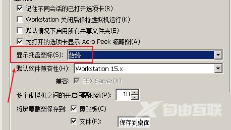 VMware Workstation怎么设置托盘图标？VMware Workstation设置托盘图标教程截图