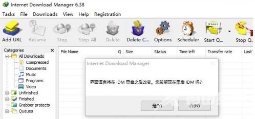 IDM下载器怎么设置中文？IDM下载器设置中文的方法截图