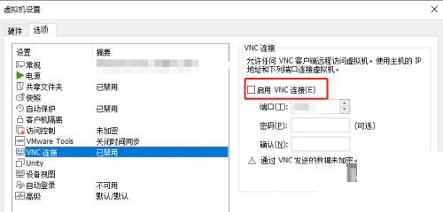 VMware Workstation怎么启用VNC连接？VMware Workstation启用VNC连接教程截图