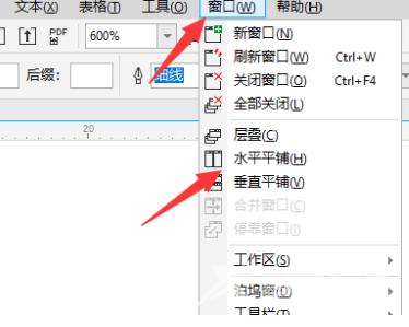 CorelDraw2019中如何展示两个页面？CorelDraw2019中展示两个页面的方法截图