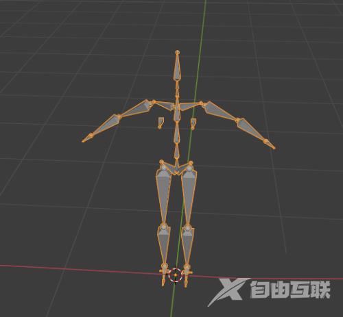 Blender如何添加骨架？Blender添加骨架教程截图