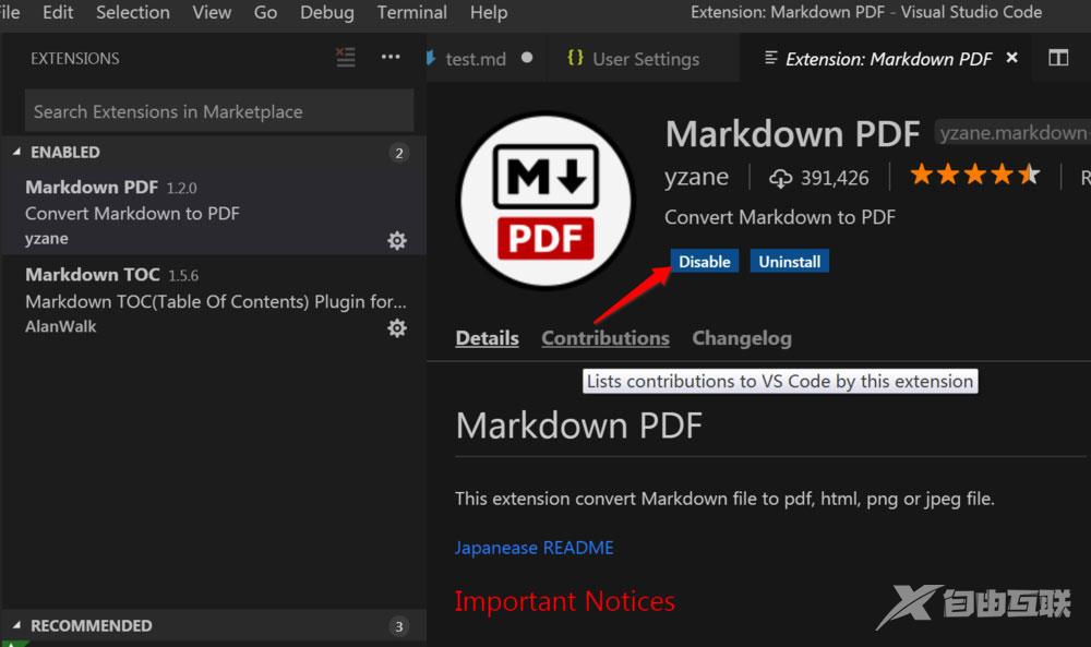 Vscode插件Markdown PDF转换错误怎么办?Vscode插件Markdown PDF转换错误解决方法