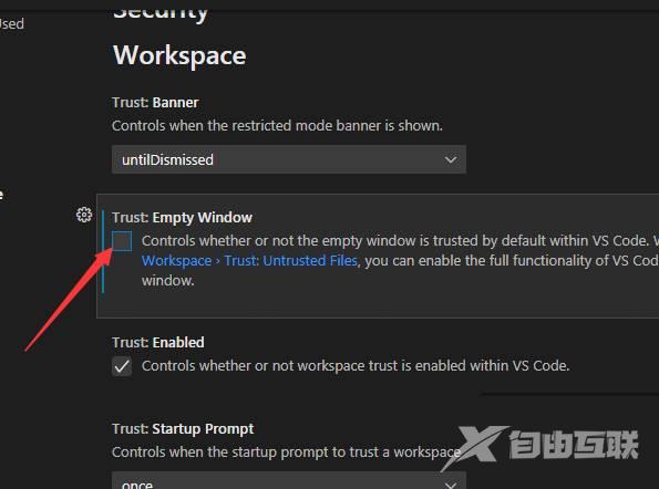 Vscode怎么关闭空窗?Vscode关闭空窗教程截图